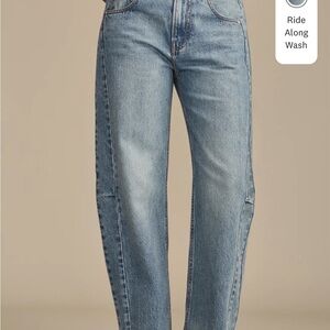 Lucky Brand Light Blue Women Barrel Jeans